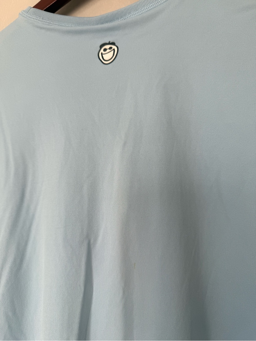 Life Is Good Light Blue Tee with Logo Tag T-shirt - Picture 12 of 12